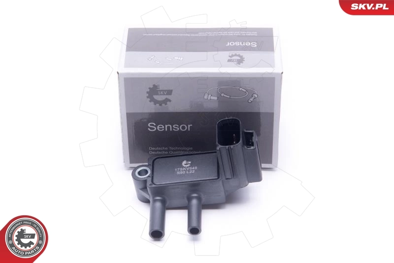 Sensor, exhaust pressure